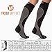 Treat My Feet Knee High Compression Socks for Women & Men, 15-20 mmHg, Edema Relief