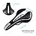 West Biking 0.79lb Mountain Bike Saddle Silica Gel MTB Road Bicycle Seat Black Blue Yellow White Red 27×14.5cmthumb 3
