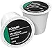 Amazon Brand - Solimo Light Roast Coffee Pods, Compatible with Keurig 2.0 K-Cup Brewers, Hazelnut Flavored, 100 Count (Pack of 1)