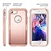 YOUMAKER Case for iPhone 8 & iPhone 7, Full Body Rugged with Built-in Screen Protector Heavy Duty Protection Slim Fit Shockproof Cover for Apple iPhone 8 (2017) 4.7 Inch Rose/Pink