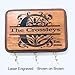 Personalized Key Holder for Wall - Custom Key Hanger with Family or Couple's Name | Vinyl or Laser Engraved Options | Natural Wood Key Rack | Made in USA.