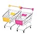 Onpiece Parrot Bird Supermarket Shopping Cart Intelligence Growth Funny Toys Pink/Yellow
