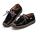 L-RUN Women's Casual Comfortable Suede Walking Shoes Flat
