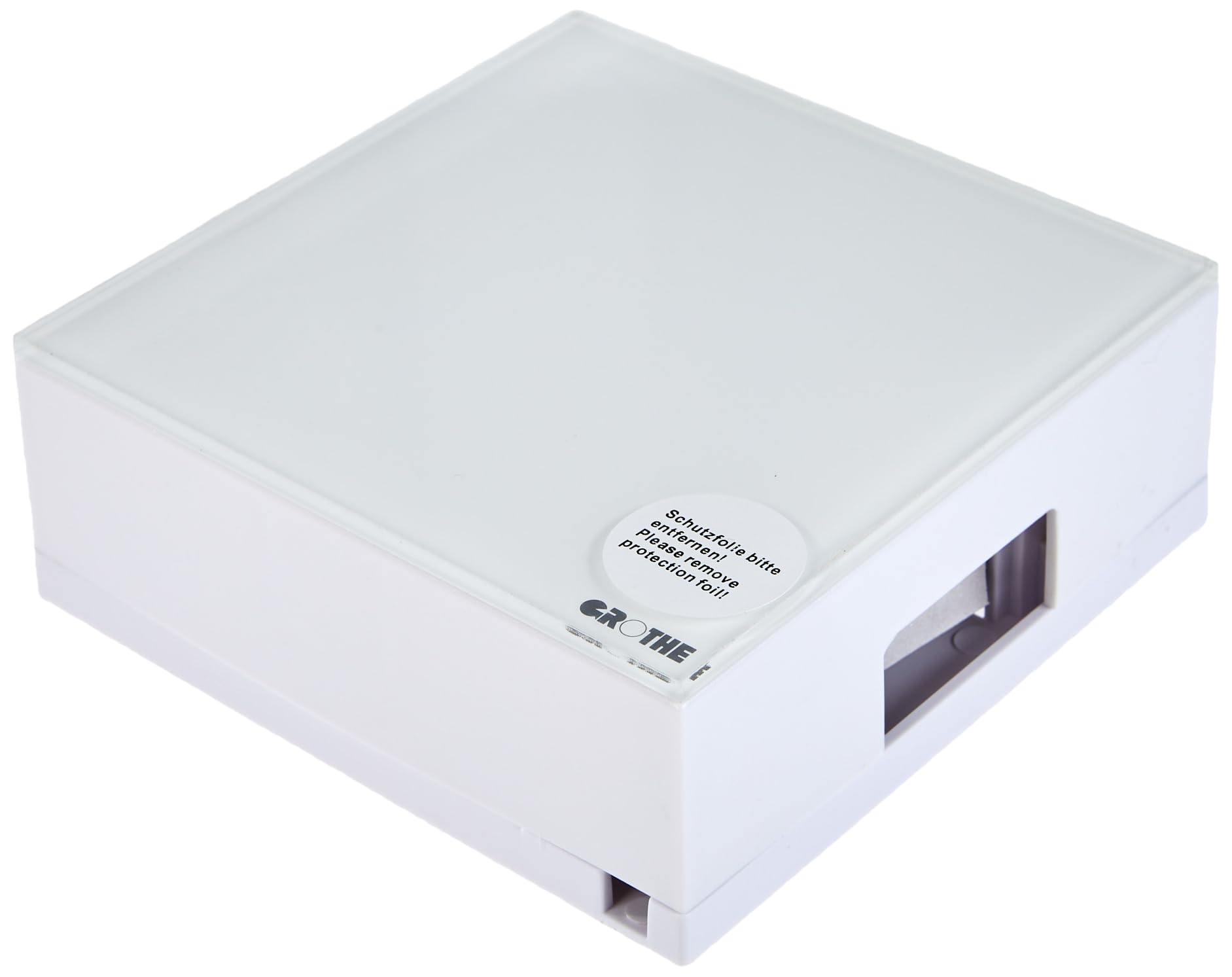 Unitec Grothe Gong Luna 47223 Doorbell with Glass Panel - Two-Tone Ring