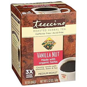 Amazon.com : Teeccino Herbal Tea - Vanilla Nut - Roasted ...