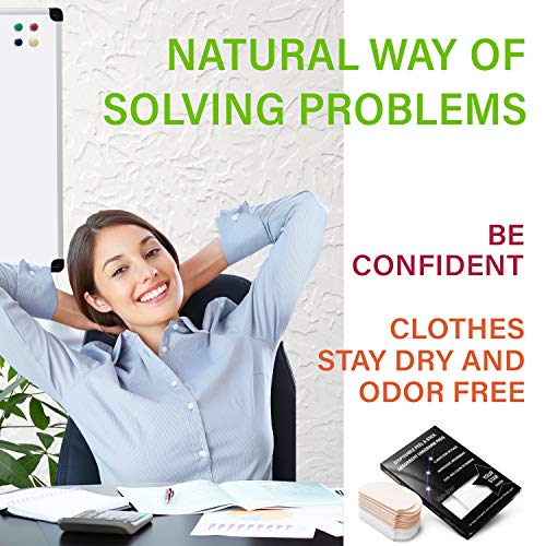 image for Black Stars Armpit Sweat Pads - Disposable Dress Underarm Shields for 