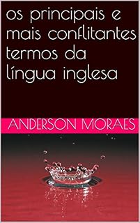 Livro os principais e mais conflitantes termos da língua inglesa