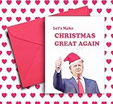 Funny Christmas Card, Funny Holiday Card, Donald Trump, Funny Christmas Gift