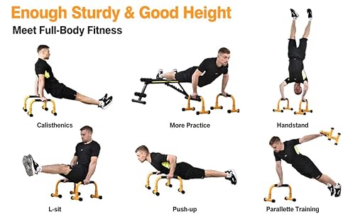 Push Up Calisthenics Bars Amazon Lebert Fitness Parallette Push Up