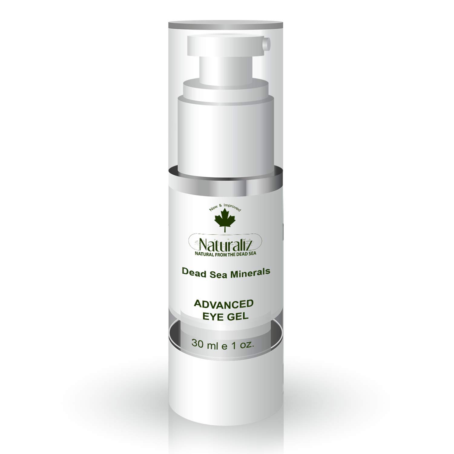 Naturaliz Dead Sea Eye Cream, Anti-aging Moisturizer for Puffiness, Crow’s Feet, Wrinkles and Dark Circles, 1 oz: Beauty