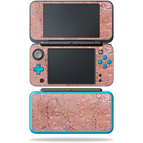 MightySkins Skin Compatible with Nintendo New 2DS XL - Pink Marble | Protective…