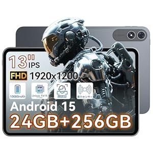 SVITOO G99 Android 15 タブレット Unisoc T615 8コアCPU 24GB RAM+256GB ROM+1TB拡張