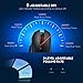 VicTsing Wireless Gaming Mouse, 7-Button Design, 4800 DPI High Precision Optical Sensor, 5 Adjustable DPI Mice(4800/2000/1600/1200/800) with 2 Programmable Side Buttons, Comfortable Grips, Blackthumb 1