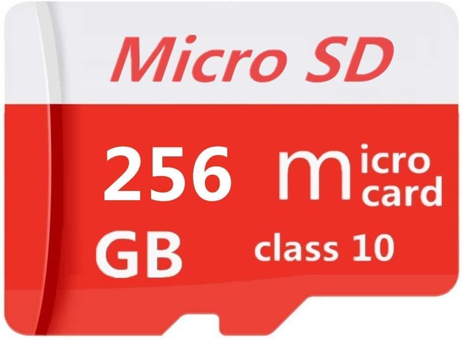 Micro SD Card 256GB High Speed Class 10 Micro SD SDXC Card with Adapter