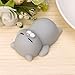 Lookatool Cute Mochi Squishy Cat Squeeze Healing Fun Kids Kawaii Toy Stress Reliever Decor, Grey