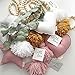 Afco Nordic Wood Beads Tassel String Design Kids Room Tent Bed Wall Hanging Ornaments (Grey)