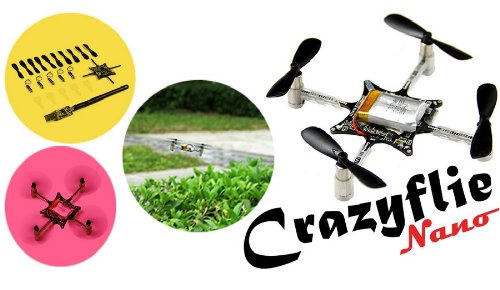 Shipped by EXPRESS,Geeetech Unassembled Crazyflie Nano-quad tiny Drone Quadcopter Kit 10-DOF with Crazyradio 2.4Ghz nRF24LU1+USB radio dongle with antenna