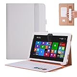 Jasilon ASUS Transformer Mini T102HA Case-Premium PU Leather Case with [Hand Strap] [Card Slots] Smart Cover Stand Case for ASUS 10.1