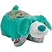 Pillow Pets Sleeptime Lites Colorful Teal Puppy Stuffed Animal Plush Night Light