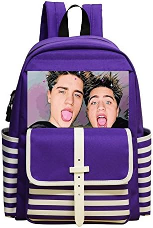 Twins Ivan Martinez Children Backpack Student School Bag Teens Shoulder Handbag