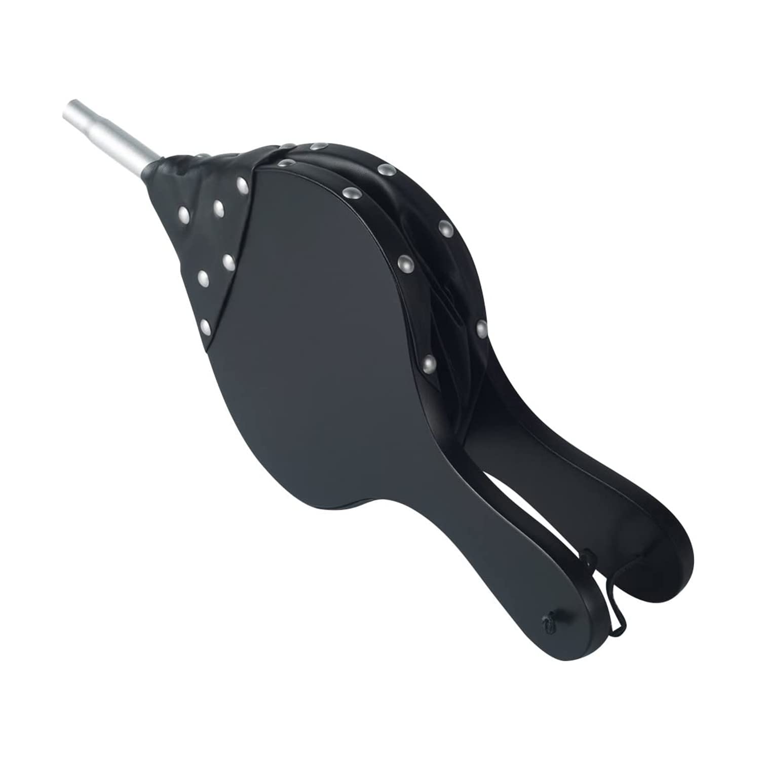 Tosnail 17" x 7.5" Wood Bellows Fireplace Bellows, Fireside Blower Lighter, Wood Air Bellows, Black