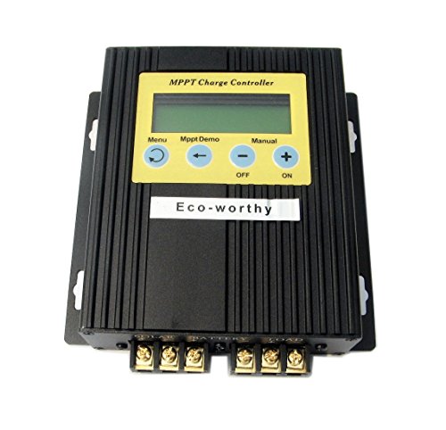 Eco-worthy 20a 12v/24v mppt solar charge controller sol…