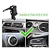 Kidcia Car Mount Holder - Universal Air Vent Phone Holder Cradle with 360° Rotation Compatible for iPhone 7 Plus Samsung Galaxy Note LG HTC Moto Nokia etc