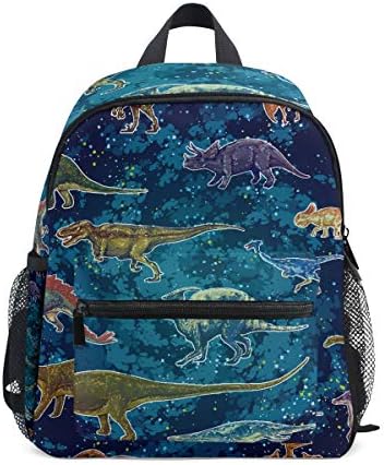 Galaxy Dinosaur Kid Backpack School Bag Bookbag Children Travel Daypack Girl Boy 3-8 Years Old Toddler Preschool