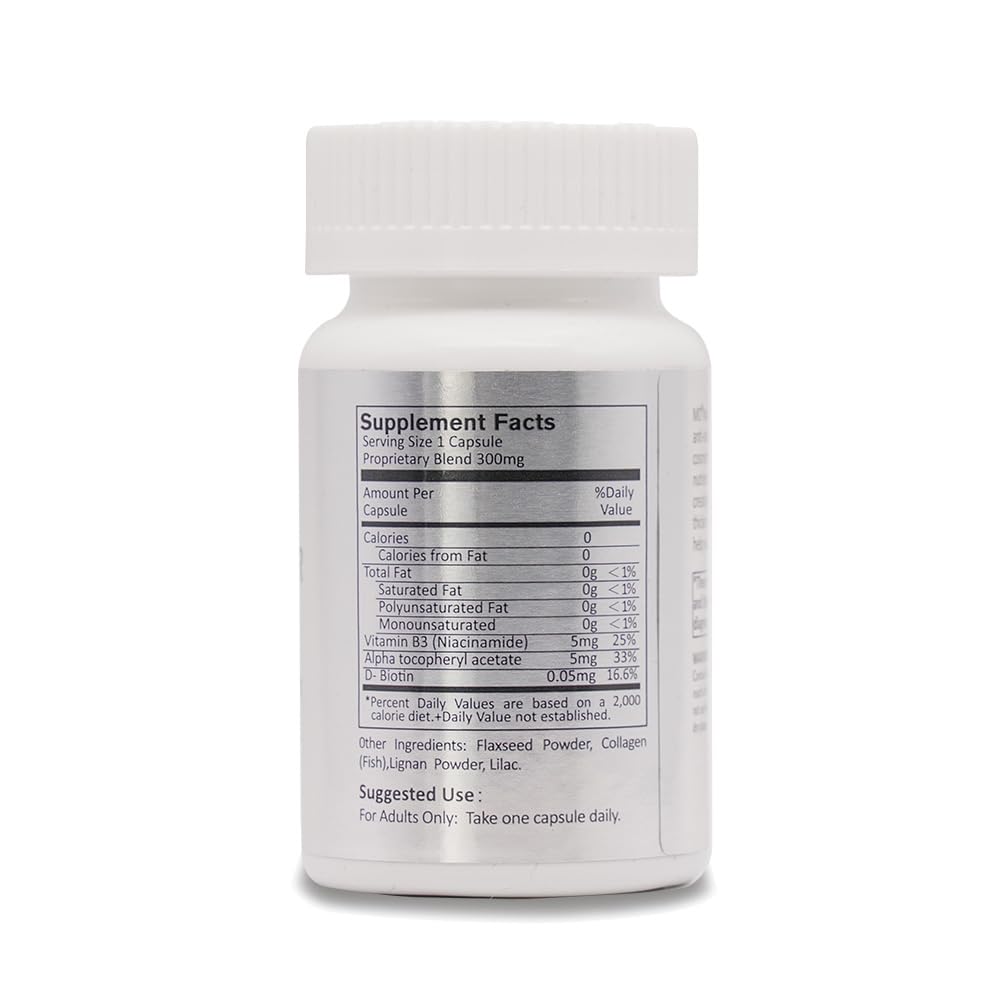 MD Nutri Hair Growth Supplement with Biotin (30 Capsules) | for Hair Loss, Minimizes Hair Shedding, Thinning, Breakage & Promotes Longer, Thicker Hair