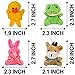 Maliweg 16-Pack Mini Animal Plush Toy Set, Soft Plush Toys for Kids Party Favors, Keychain Ornament,Birthday Party Supplies,Prize Rewards