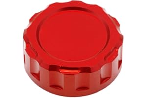 Hunter-Bike CNC Aluminum Brake Fluid Reservoir Cap Brake Oil Cover Replacement For Kawasaki Ninja 300 400 650 Z400 Z750 Z850 Z1000 ZX-6R ZX10R ZX-25R