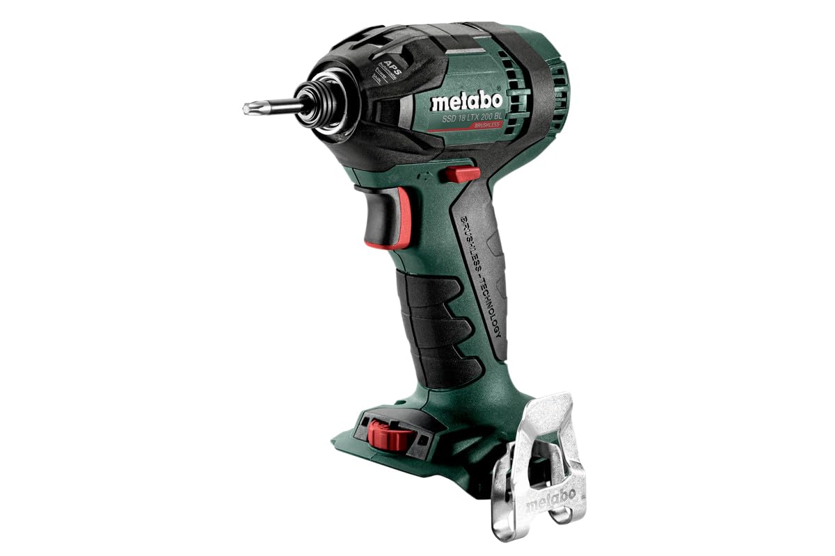 Metabo SSD 18 Ltx 200 Bl (602396840) Visseuses À Choc Sans Fil 18V+ Coffret Metaloc Vert