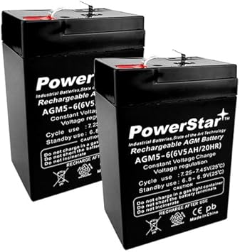 Amazon Com Powerstar 6 Volt 5ah Rechargeable Game Deer Feeder