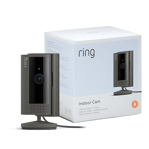 Ring Indoor Camera (2nd Gen) | Plug-In Pet Security Camera | 1080p HD, Two-Way Talk, Wifi, Privacy Cover, DIY | alternative to CCTV system | 30-day free trial of Ring Home