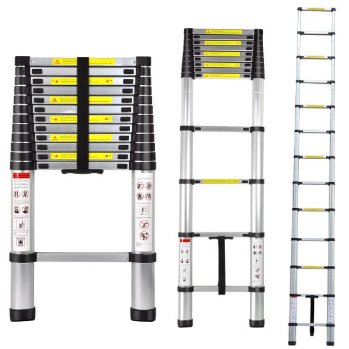 12 Foot Telescoping Extension Ladder