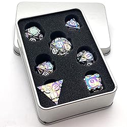 Desktop RPG Metal Polyhedron dice Group DND dice