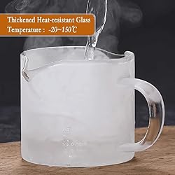 Double Spouts Measuring Coffee Milk Cup 75ML