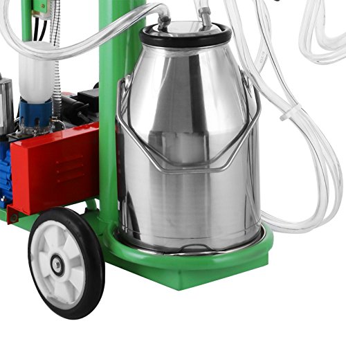 Happybuy Electric Milking Machine 20L Single Bucket Milking Machine