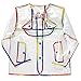 Bienvenu Rain Coats for Girls Rain Ponchos for Kids Rain Jacket with Colorful Edge
