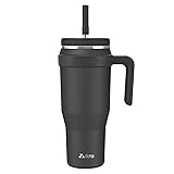 Zukro 50 oz Tumbler with Handle and Straw, Vacuum