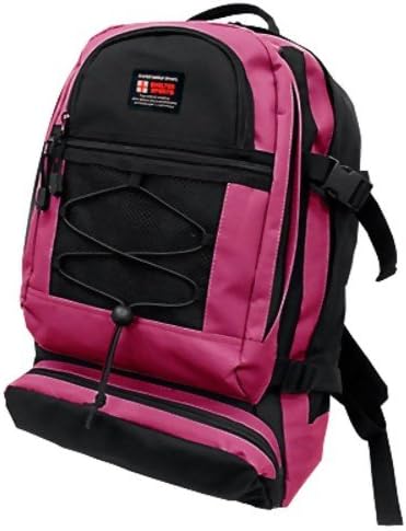 Amazon スポーツ バッグリュック ピンク 登山 山ガールに人気 10カラー 収納力抜群 リュックサック Outdoorに最適 キッズ 大人 メンズ レディース かわいい 登山用リュック デイバック レッド ブルー 山登り ファッション デイバッグ ファッション Look Happy