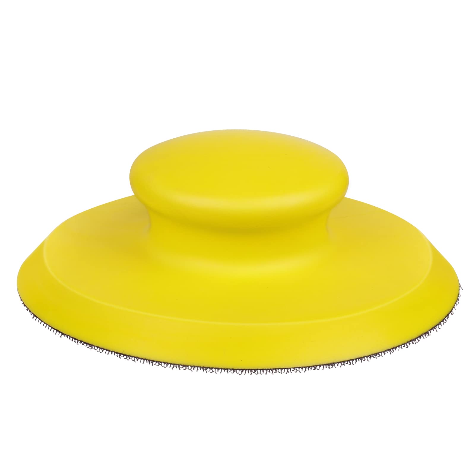 150MM Round Pad Hand Sanding Block,Hand Polishing Block Hook and Loop Disc Ideal Sand Polishers for Woodworking Home Crafts Automobile Body