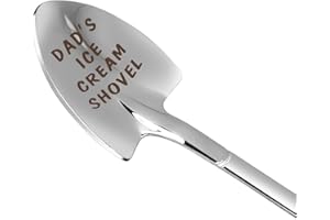 Gifts for Dad from Daughter Son. Gifts for Dad Stocking Stuffers for Men Ice Cream Spoon Scoop for Ice Cream Lovers, Dad Chri