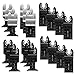 Flymall 20PCS Universal Wood Metal Oscillating Multitool Quick Release Saw Blades (20)