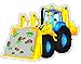 Galt Toys Inc Shaped Construction Vehicles Puzzle