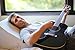 Relax Home Life - Foam Bed Wedge Bamboo Pillow with 1.5 Memory Foam Topper and Stay Cool Removable Cover (25W x 25L x 12H)