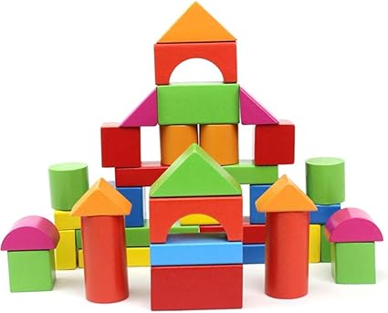 bloques apilables de madera