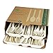 Trellis Earth TRR-CC-108 Heavyweight Bioplastic Combo Cutlery Retail Box, 6