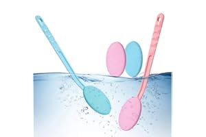 2 Pcs Body Lotion Applicator For Back, Back Sunscreen Applicator, Self Tanner Application Brush, Easy Reach Your Back & Foot,