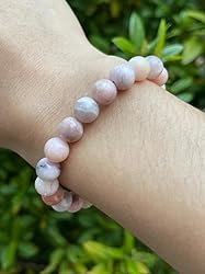 Pink Opal Crystal Bead Bracelet 8mm, Wholesale